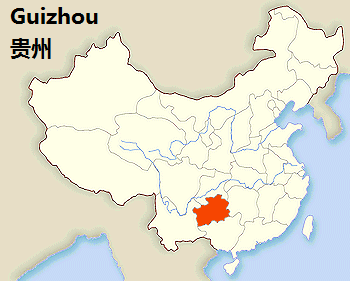 guizhou province map